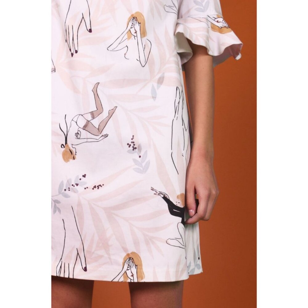 Noemiah x Paule T.B. Nina A-Line Dress Multi Size Small - Picture 3 of 8